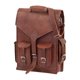 thumbnail image 1 of Mochila Shy Shy Let’s Touch The Sky de cuero marrón 40 x 28 cm, 1 of 8
