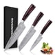 thumbnail image 1 of Juego de cuchillos SANDEWILY de 3 piezas con fundas, 1 of 8