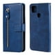thumbnail image 5 of Funda con Cremallera para Xiaomi Redmi 9C, Carcasa Cartera de Cuero PU con Soporte y Tarjetero, 5 of 6