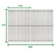 thumbnail image 2 of Parrillas para asador a gas LOCVCDA de acero inoxidable de 44,5 cm, 2 piezas, 2 of 5