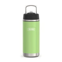 Botella De Agua Thermos Icon Series 18 Oz Con Tapa De Pajita, Color Lima