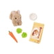 thumbnail image 1 of Set Pet Bunny Our Generation Corbase Cufsdo con comida y cuenco, 1 of 3