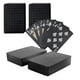 thumbnail image 1 of Juego de cartas SWINILAYA de 2 mazos, negro, HD, Jumbo Index, impermeable, 1 of 3