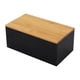 thumbnail image 3 of Organizador De Escritorio, Caja De Almacenamiento De Cosméticos Portátil Duradera Para Tocador, Escritorio, Cubierta Plana Negra, 3 of 5