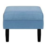 Bodevir - Pouf Sky 1C Felpa 00 Azul Petroleo