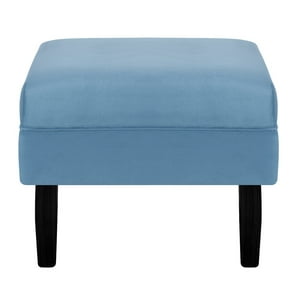 Bodevir - Pouf Sky 1C Felpa 00 Azul Petroleo