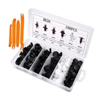 Genérico - Clip Broche Automotriz Reparación 100 Pzs Mas Herramientas