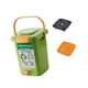 thumbnail image 2 of Contenedor de compost para interiores, contenedor de residuos de alimentos domésticos, cubo de compost, tanque de fermentación para huerto, granja, ho 20 litros, 2 of 5