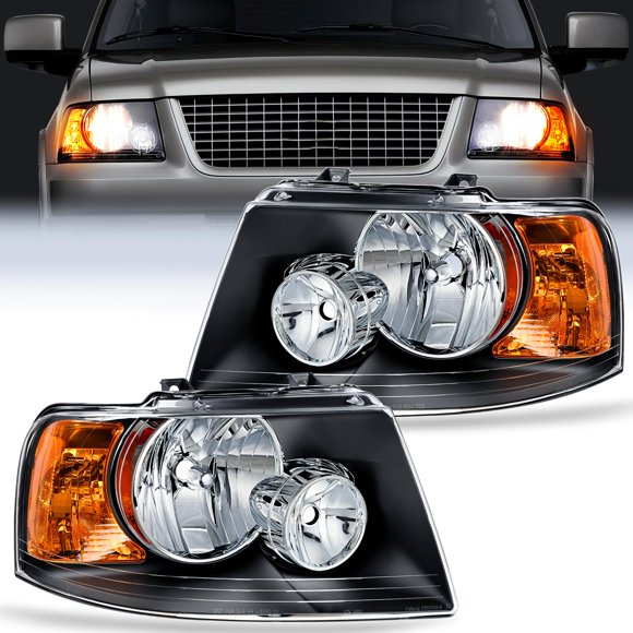 Faros Nilight para Ford Expedition 2003‑2006 Negro Ámbar