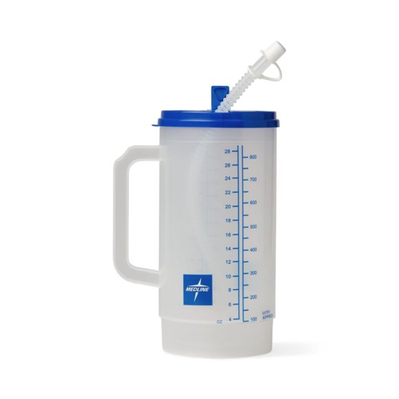 Jarra Medline 946 ml libre de BPA y resistente a fugas