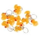 thumbnail image 3 of 12 Piezas Simulación Lindo Pato Amarillo Muñeca Figuras Llavero Llavero Colgante, 3 of 3