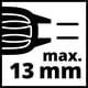 thumbnail image 4 of Taladro Percutor 720W TC-ID 720/1 E, 4 of 9