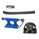 thumbnail image 4 of Bloque De Bicicletas Soporte De Horquilla Soporte De Techo Soporte De Bicicleta Para Almacenamiento De Remolque De Barra Transversal Azul, 4 of 4