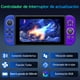 thumbnail image 2 of Mando Iluminado para Nintendo Switch - Control Inalámbrico de Juego con Turbo y Sensor de Movimiento, Azul y Morado, 2 of 7