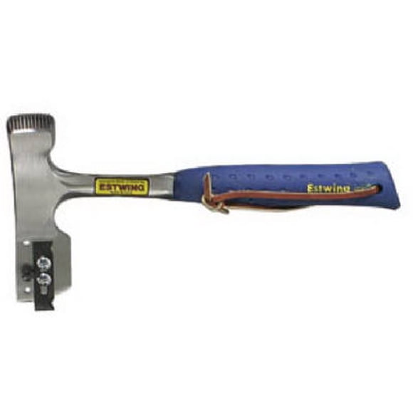 Teja Hatchet Estwing de acero forjado plateada, cabeza de 1 kg, 900 ml