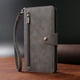 thumbnail image 1 of 1pc Luxury PU Leather Wallet Case with Card Slots and Kickstand for Samsung Galaxy S8 Plus/S8 Note 20 Ultra/20 Note 10 Pro/10/9 A91 A81 A71 A51 A41 A31 A21 A11 A21S - Secure Button, 1 of 3