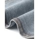 thumbnail image 5 of Chaquetas de Jean de Mezclilla Recortadas sin Cuello de Manga 3/4 para Mujer INSPIRE CHIC Gris Humo L, 5 of 6