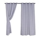 thumbnail image 1 of Set de Cortinas Jacquard Argolla 140x220 Chevron, 1 of 3