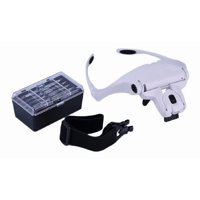 Linastore - Lentes Con Zoom 5 Lente Luz Lupa De Vidrio Para Microblading