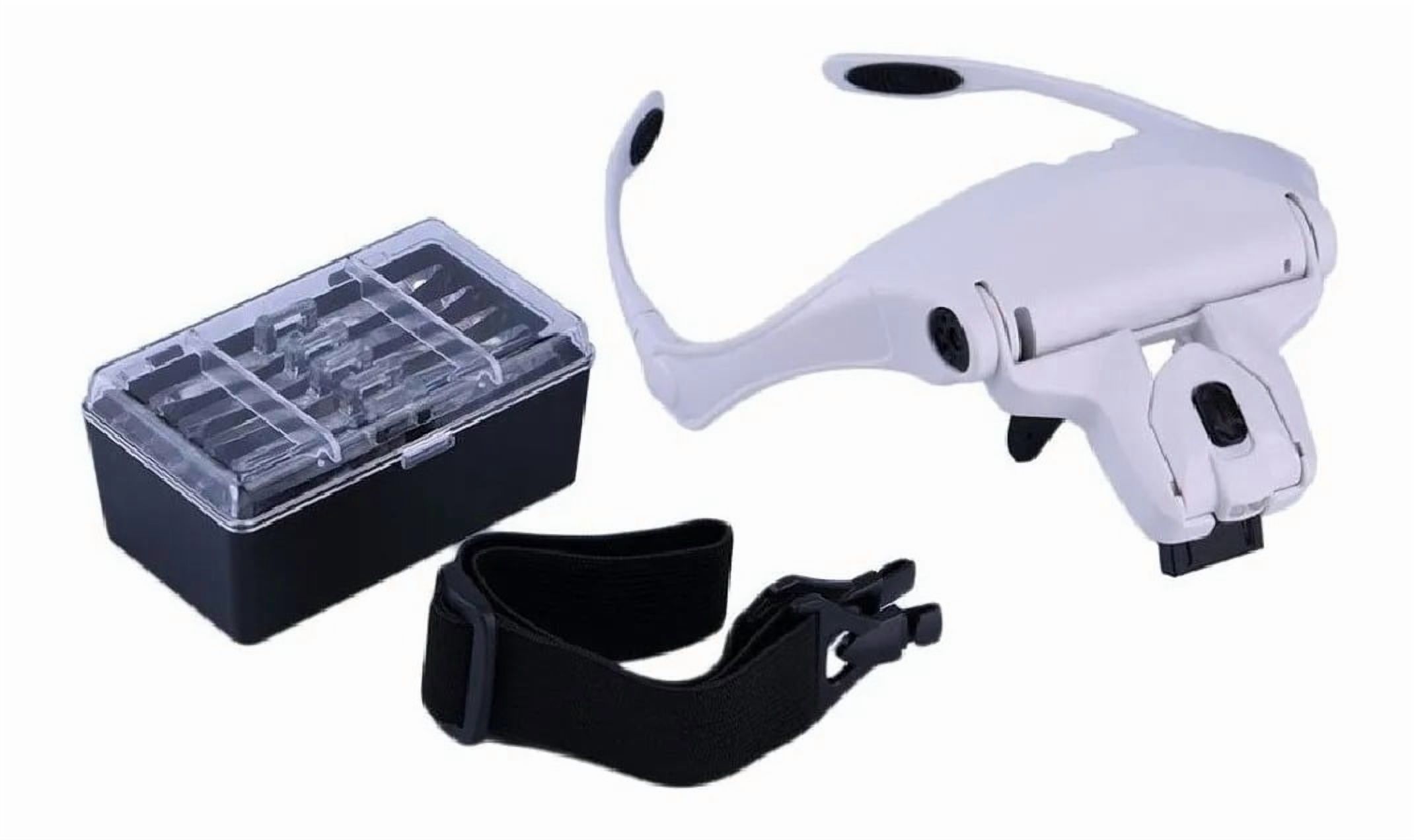 Linastore - Lentes Con Zoom 5 Lente Luz Lupa De Vidrio Para Microblading