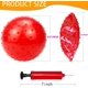 thumbnail image 4 of Sensory Balls Hymaz Knobby Bulk, 9 cm, suave, hinchable con bomba, juego de 5, 4 of 6