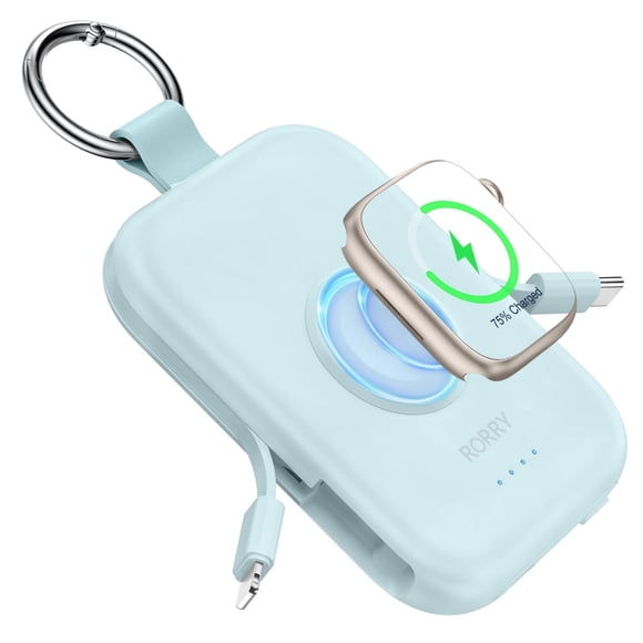 Cargador portátil Power Bank RORRY para Apple Watch 5000 mAh