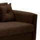 thumbnail image 4 of Sofa New Retro 3CG Felpa 05 Chocolate, 4 of 6