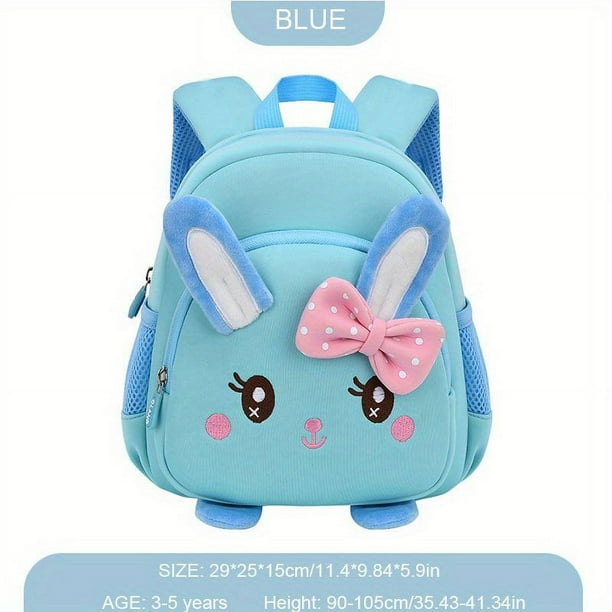 3D Cartoon Rabbit Kids Backpack Kindergarten Elementary Toddler Backpack For School Boys Girls As A School Opens Gift