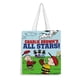 thumbnail image 1 of Charlie Brown's All-Stars Bolso de tela con estampado de lienzo para mujer, bolsa de compras reutilizable y estética, con cremallera interior, regalo para mujer,40*40cm., 1 of 6