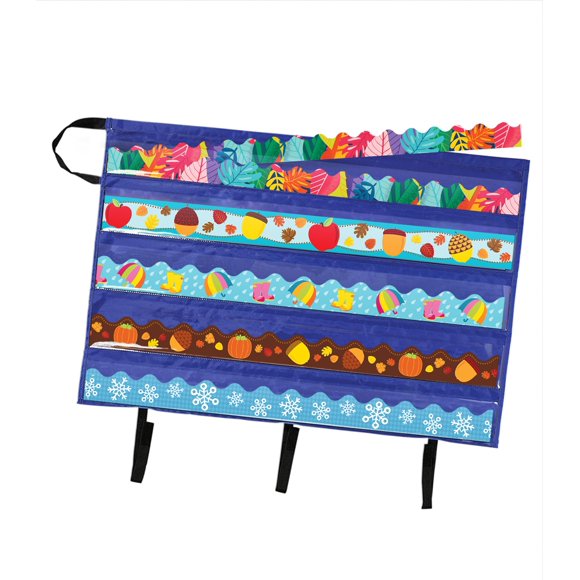 Almacenamiento de bordes para tablero de anuncios Carson Dellosa 91 cm x 62 cm