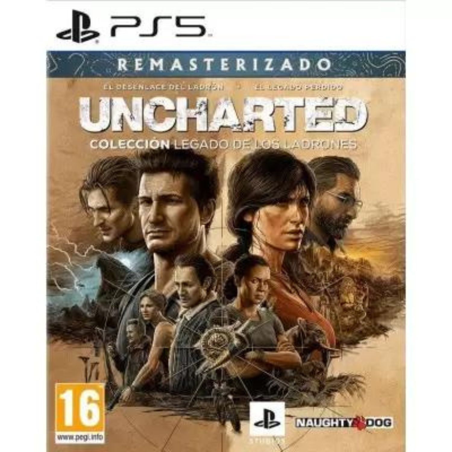 Uncharted: Colección Legado De Ladrones -  Ps5 ( Europeo)