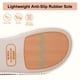 thumbnail image 5 of Pantuflas LongBay para mujer de espuma viscoelástica con doble tira, beige, talla 9-10, 5 of 6