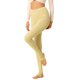 thumbnail image 4 of PANTALONES REFINADOS PARA MUJER: Leggings de Algodón para Regreso a Clases con Cintura Elástica, Gimnasio, Yoga, Suaves, con Tirantes de Navidad, Talla XL, Color Albaricoque, 4 of 6