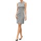 thumbnail image 1 of INSPIRE CHIC Vestidos sin mangas a cuadros para mujeres Cuello redondo Trabajo Oficina Casual INSPIRE CHIC Vestido midi M Negro, 1 of 6
