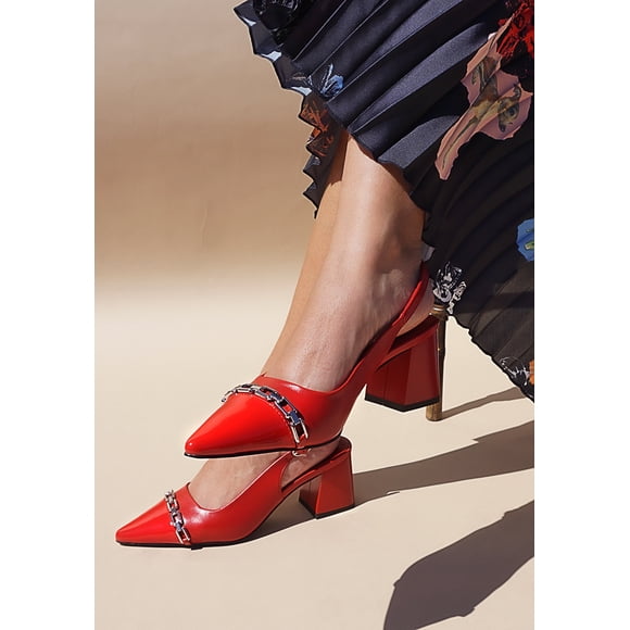 Zapato Luxmi Rojo