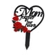 thumbnail image 4 of Placa Conmemorativa De Condolencias Con Forma De Corazón Para Decoración De Cementerio Con Estaca De Jardín Para Mamá, 4 of 5