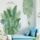 thumbnail image 3 of 2pcs Banana Leaf Plant PVC Wall Stickers, Bedroom Background Living Room Wall Paper, 3 of 4