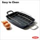 thumbnail image 5 of Bandeja para Asar OXO Obsidian de Acero al Carbono Pre-sazonada con Rejilla, 5 of 5