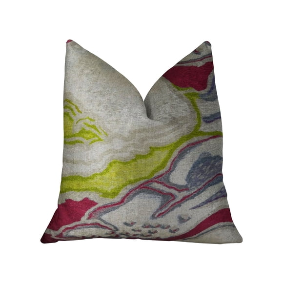 Almohada Plutus Namaste de Plutus Brands hecha a mano, lujosa, 50% viscosa, 26% algodón, 24% lino