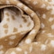 thumbnail image 4 of Bufanda/chal Triangular Mujer Tejida Bambi Print Reversible crema Talla Única, 4 of 4