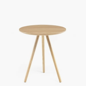 Form Design - Mesa Lateral Madera De Haya 50 Cm