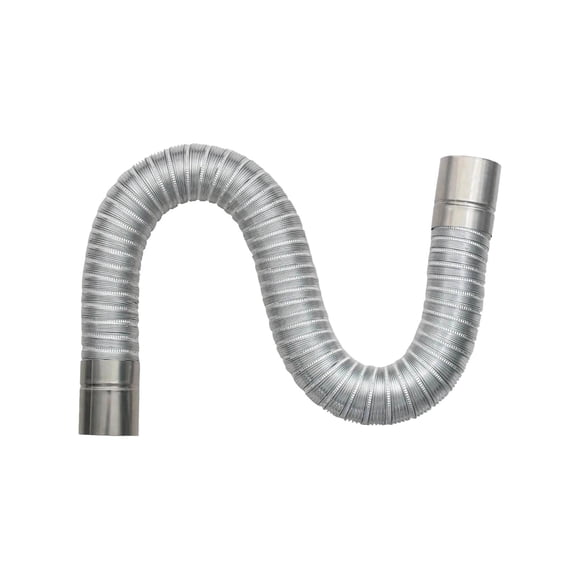 Tubo De Extensión De Humo Chimenea Chimenea Estufa Tubo Para Carpas Calientes Estufa De Leña 7 Cm X 2 M