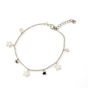 Tiana Joyas - Pulsera Con Estrellas Con Circones De Plata 925