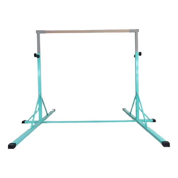 Barra De Gimnasia Niños Celeste Ajustable 90-150cm Celeste