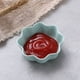 thumbnail image 4 of Juego de cuencos para mojar, cuenco con forma de corazón, plato de porcelana para salsa de soja, mini plato para condimentos para mermelada, 4 of 5