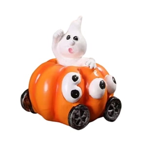 Bothyi - Estatua De Calabaza, Escultura De Resina Versátil Para Alféizares, Estanterías Y Repisas.