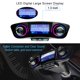 thumbnail image 5 of Transmisor FM Bluetooth JINSERTA, kit manos libres para coche y cargador, 5 of 8