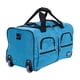 thumbnail image 2 of Bolsa de lona con ruedas Rockland TURQUOISE de 22 pulgadas con ruedas extra grandes, 2 of 7