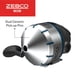 thumbnail image 4 of Carrete de pesca Zebco 808 Saltfisher Spincast Silver, 4 of 6