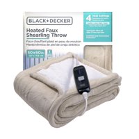 Manta Térmica Black+Decker 127 X 152 Cm, 4 Niveles De Calor